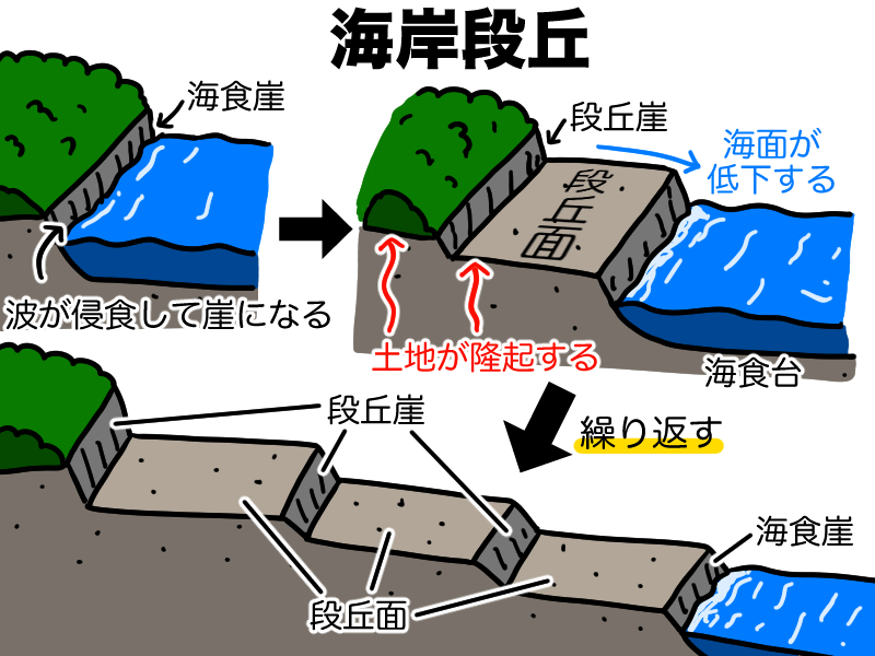 海岸段丘
